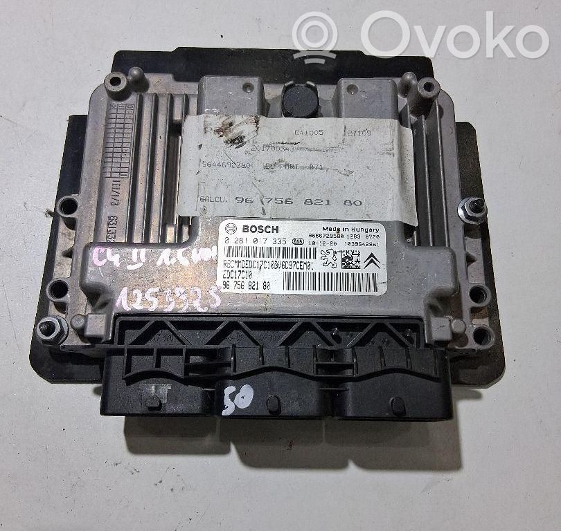Citroen C4 Grand Picasso Engine control unit/module ECU 