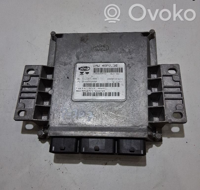 Peugeot 307 Unité de commande, module ECU de moteur 