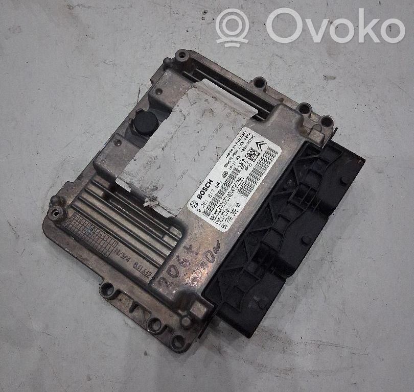 Peugeot 206+ Engine control unit/module ECU 