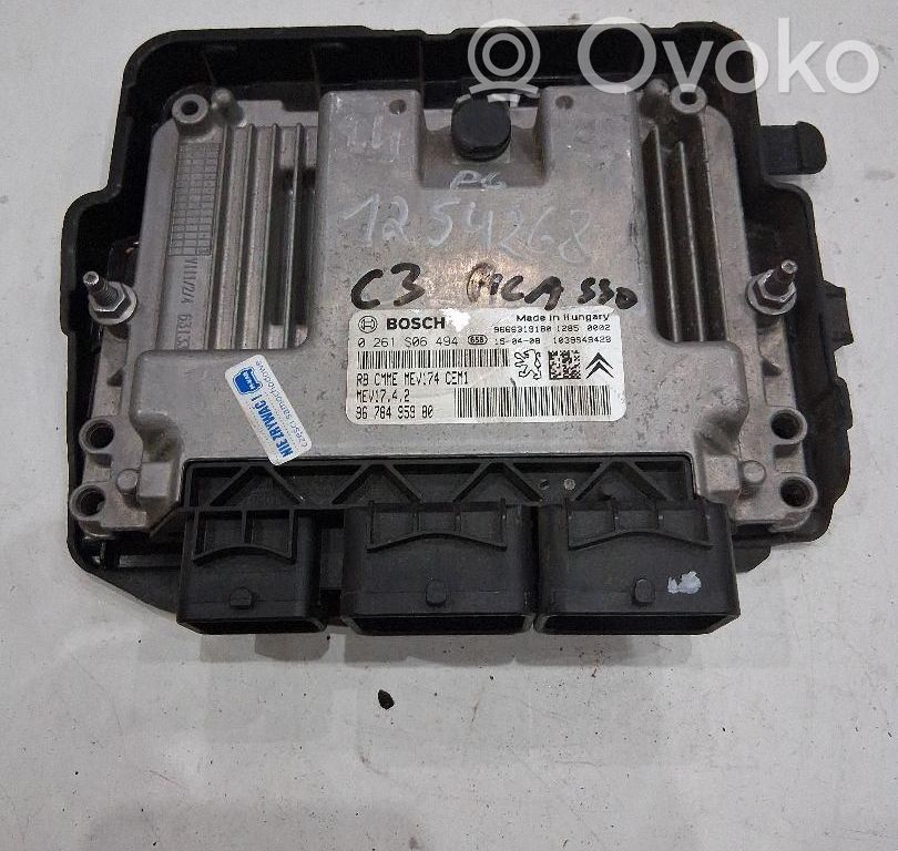 Citroen C3 Picasso Engine control unit/module ECU 
