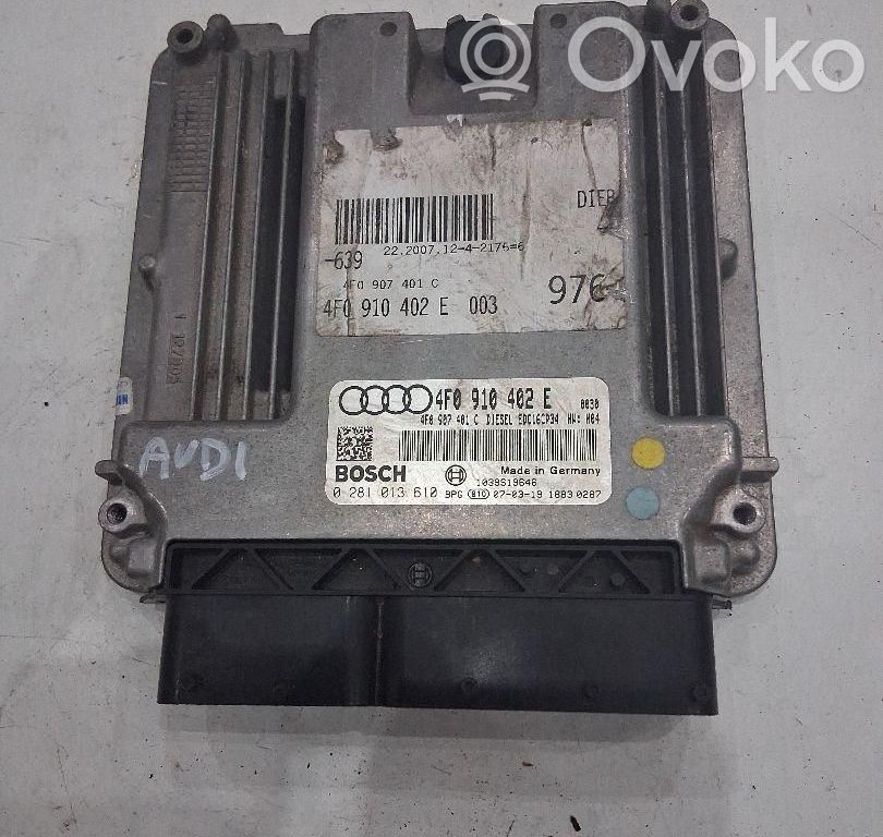 Audi A6 S6 C6 4F Engine control unit/module ECU 