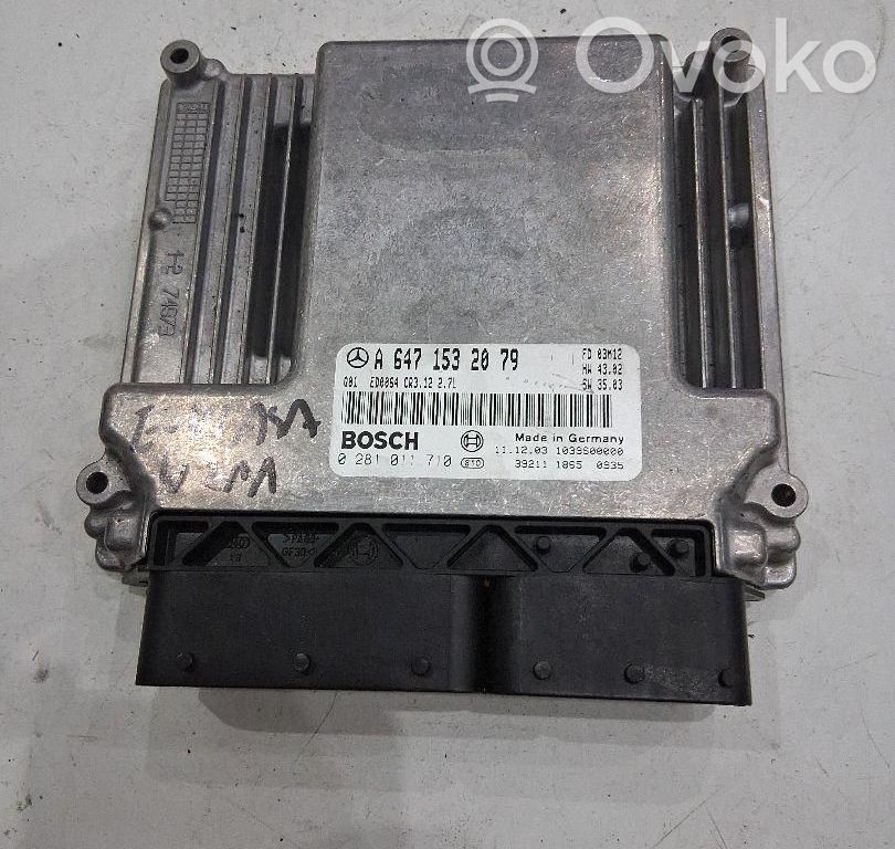 Mercedes-Benz E W211 Engine control unit/module ECU 