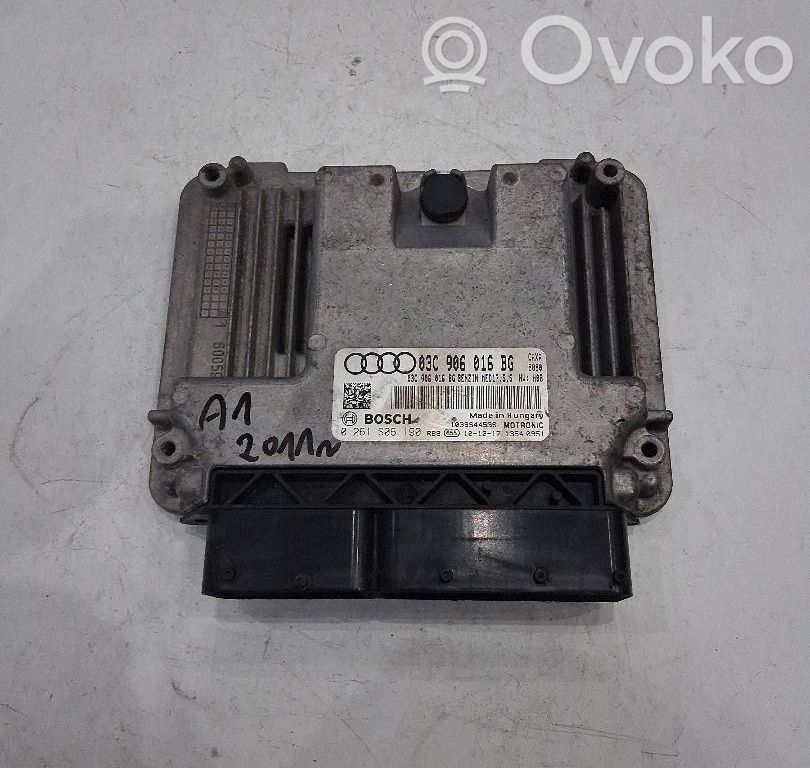 Audi A1 Unité de commande, module ECU de moteur 