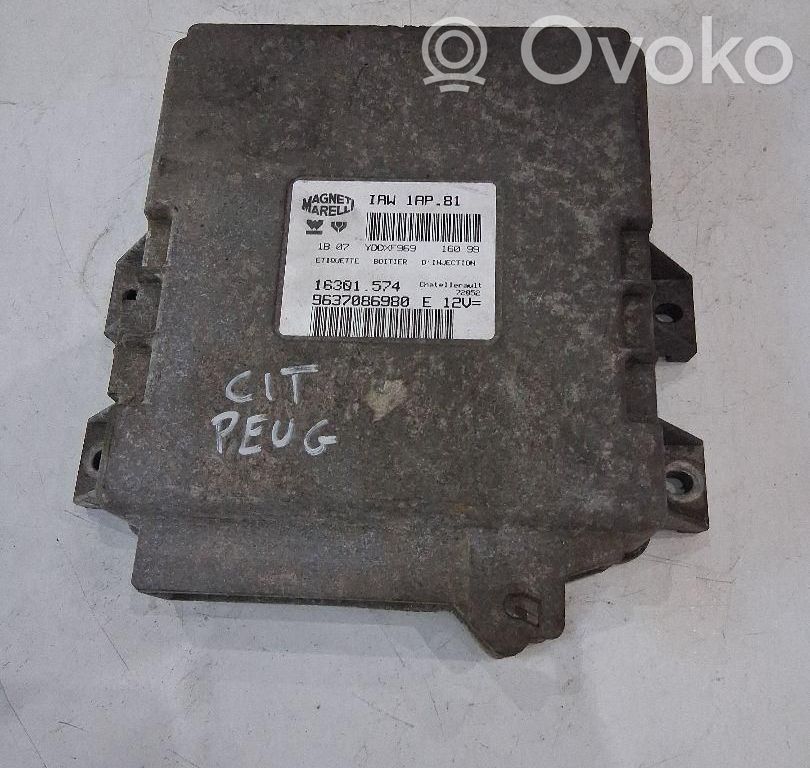 Peugeot 206+ Engine control unit/module ECU 