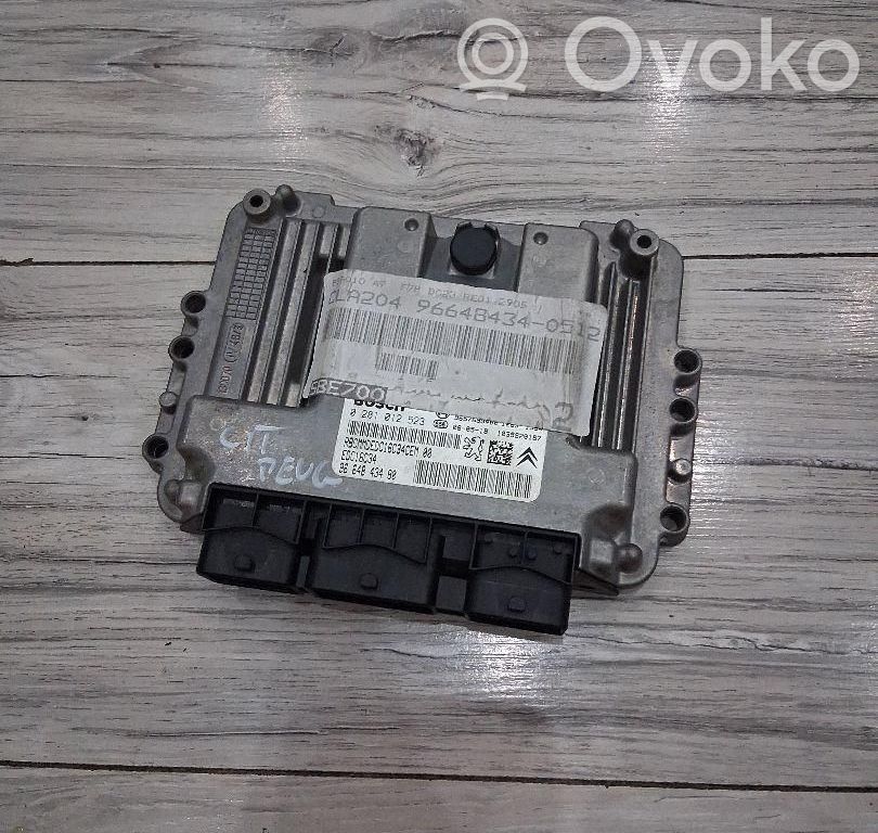 Engine control unit/module ECU   9664843480,9664843480,0281012523,0281012523,EDC16C34