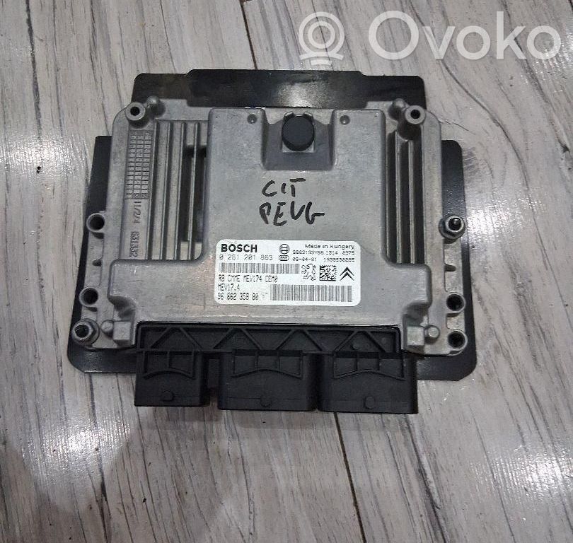 Peugeot 207 Galios (ECU) modulis 