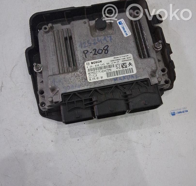 Peugeot 208 I Unité de commande, module ECU de moteur 