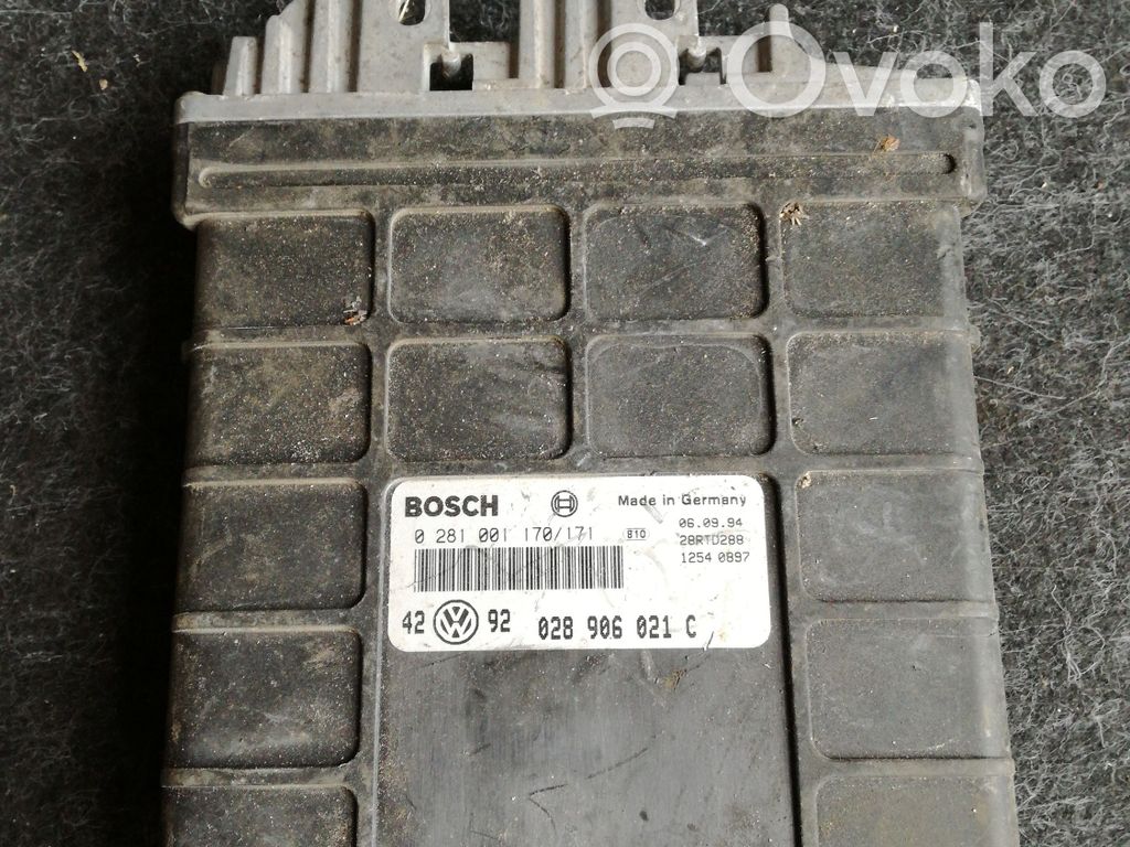 Engine control unit/module   0281001170