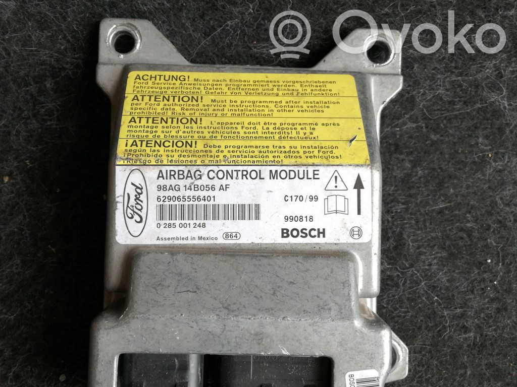 Ford Focus Airbag control unit/module 