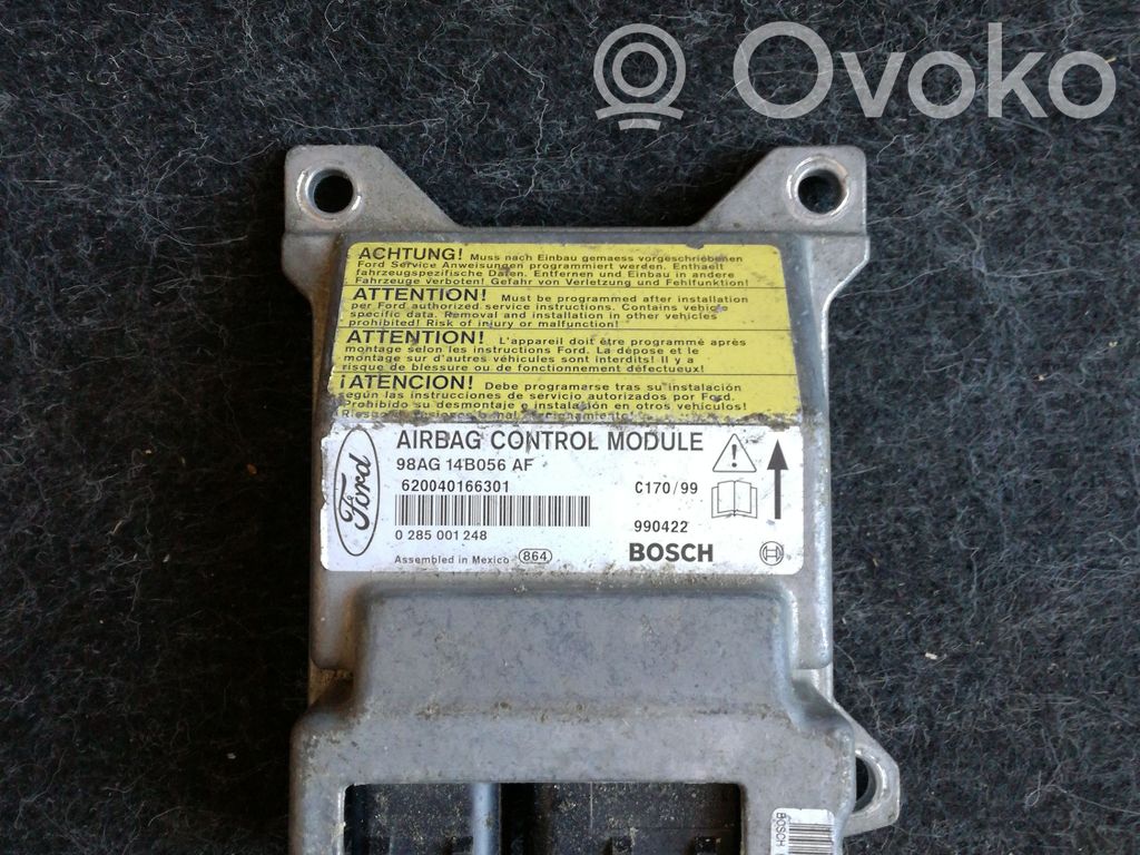 Ford Focus Airbag control unit/module 