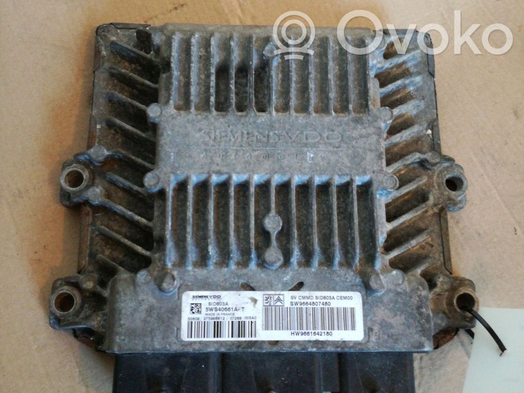 Peugeot Expert Engine control unit/module 