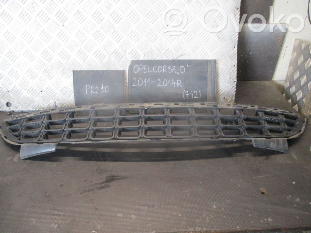 Opel Corsa D Unteres Gitter dreiteilig vorne 