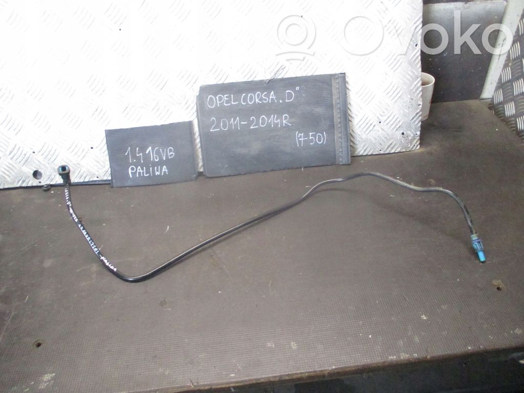 Opel Corsa D Kraftstoffleitung 