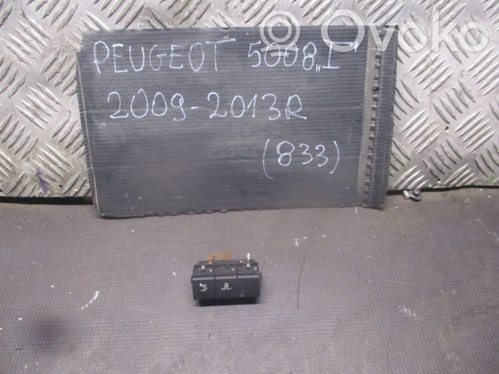 Peugeot 5008 ESP (stability program) switch 