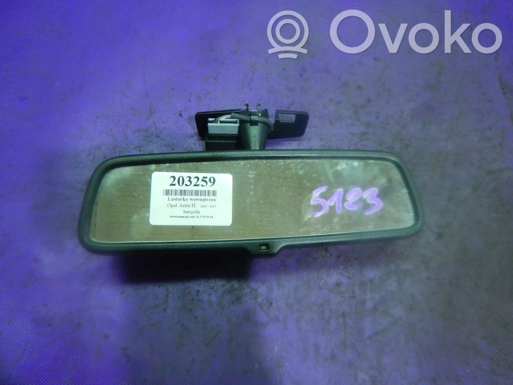 Opel Astra H Rear view mirror (interior) 