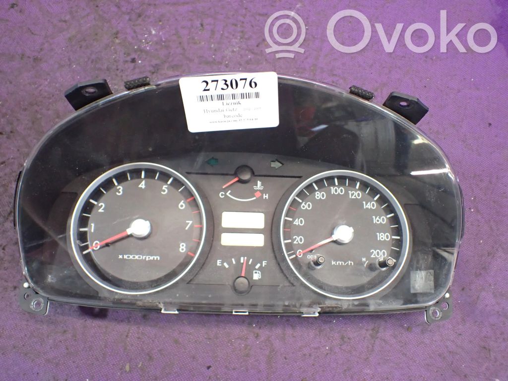 Hyundai Getz Speedometer (instrument cluster) 