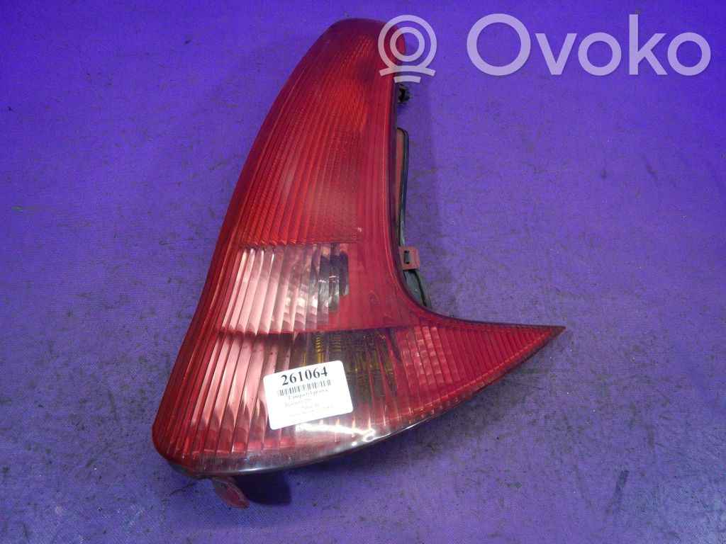 Peugeot 206 Galinis žibintas kėbule 