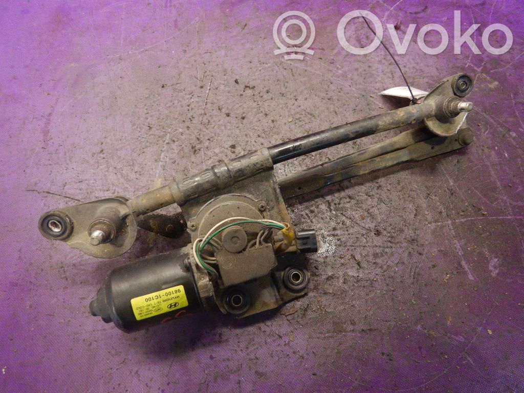 Hyundai Getz Tringlerie et moteur d'essuie-glace avant