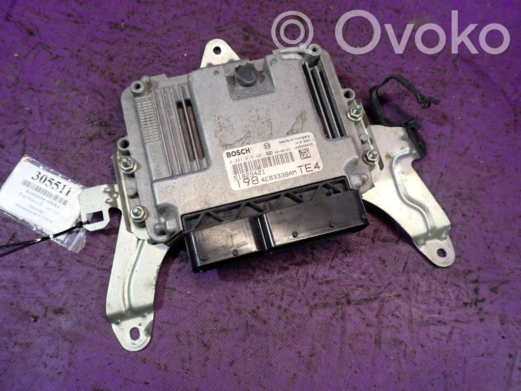 Fiat Bravo Engine control unit/module ECU 
