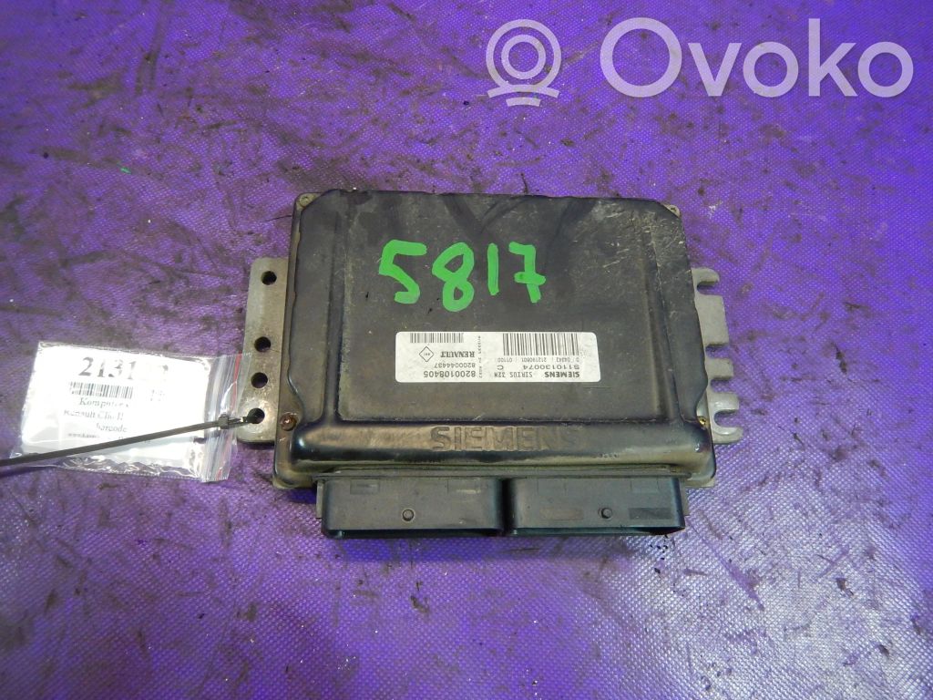 Engine control unit/module ECU   8200108405,8200108405
