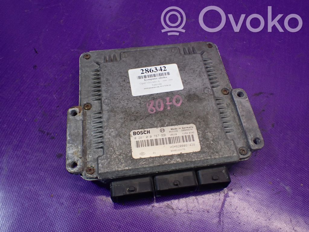 Opel Movano A Engine control unit/module ECU 