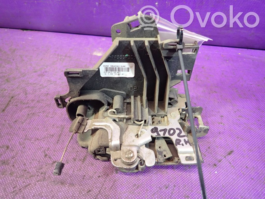 Skoda Fabia Mk2 (5J) Serratura portiera posteriore 