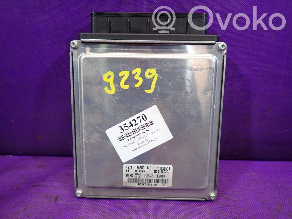 Ford Mondeo Mk III Engine control unit/module ECU 