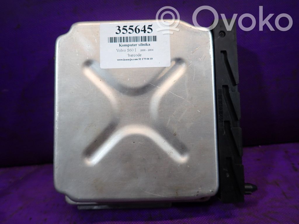 Volvo S60 Unidad de control/módulo ECU del motor 