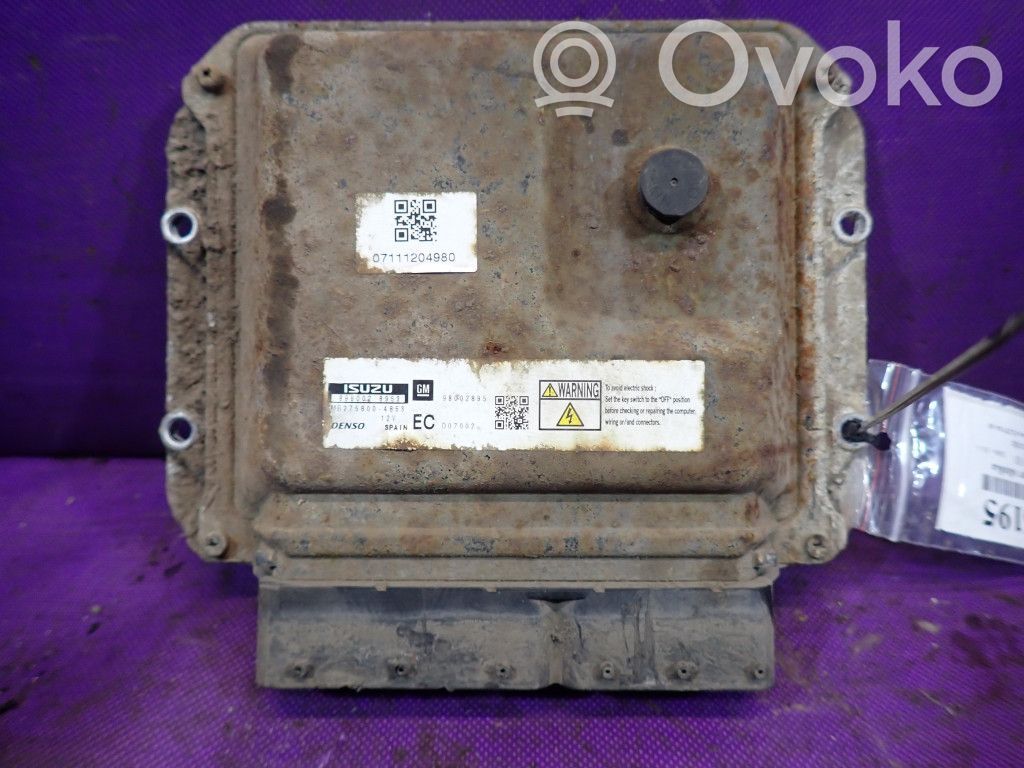 Opel Astra H Engine control unit/module ECU 