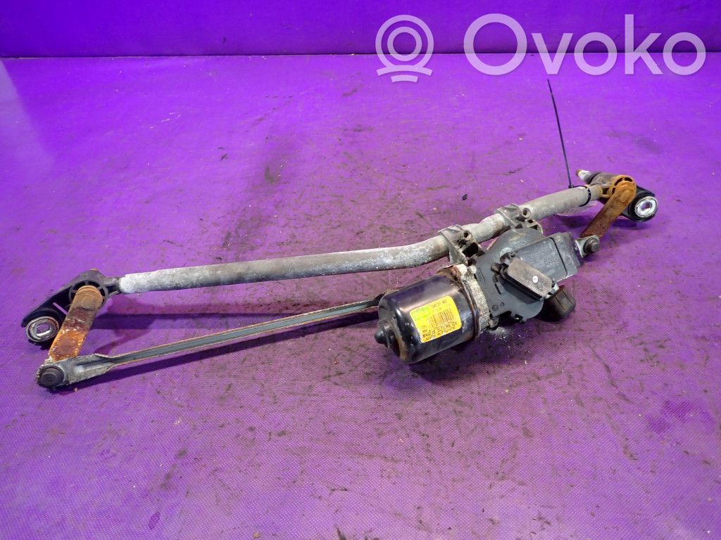 Renault Kangoo II Mechanizm i silniczek wycieraczek szyby przedniej / czołowej 
