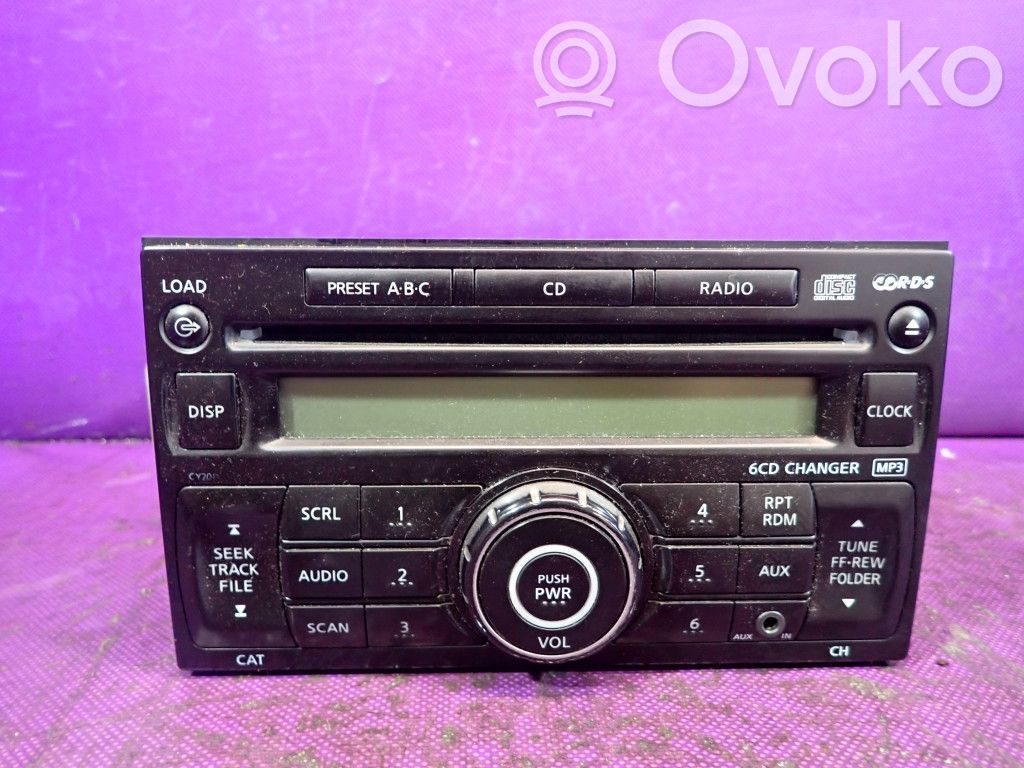 Panel / Radioodtwarzacz CD/DVD/GPS