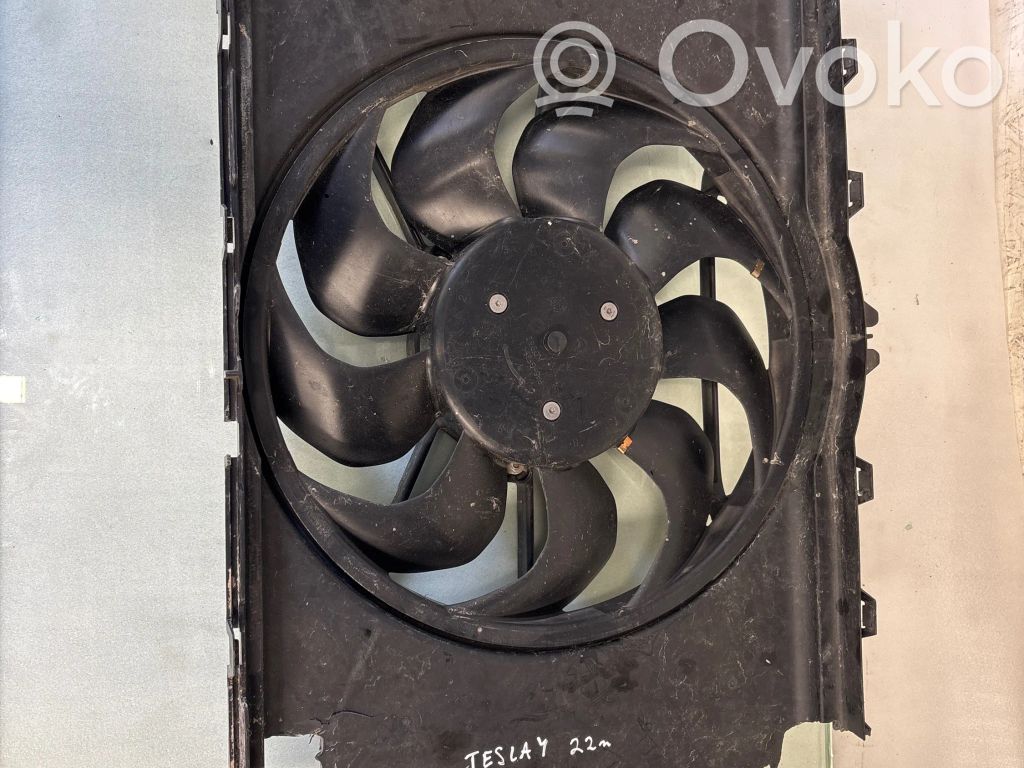 Tesla Model Y Electric radiator cooling fan 