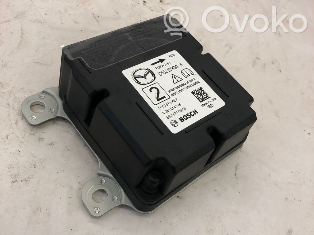 Airbag control unit/module   D10J57K30A,0285014746,D10J57KK2F,369187170855