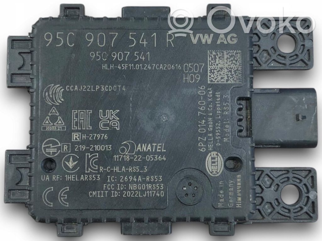 Sensor de radar Distronic   95C907541R