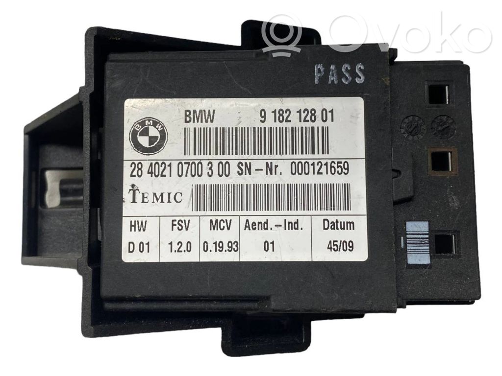BMW 5 E60 E61 Seat control module 