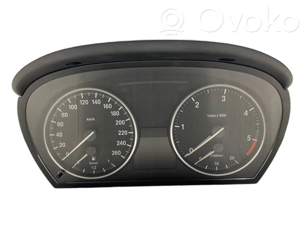 BMW 3 E90 E91 Tachimetro (quadro strumenti) 
