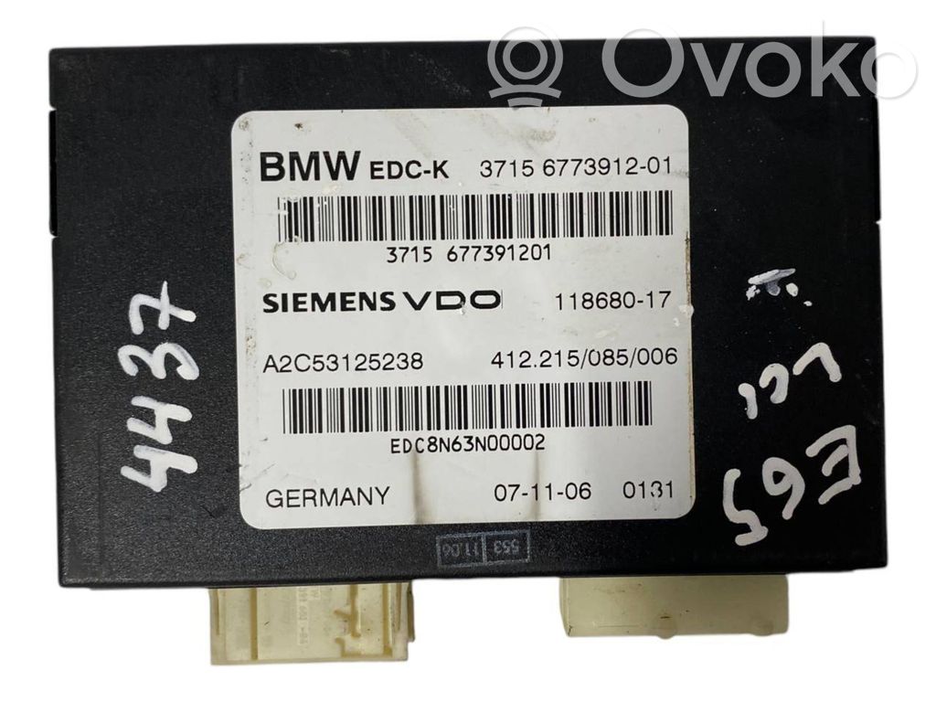 BMW 7 E65 E66 Suspension control unit/module 