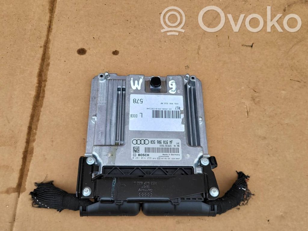Engine control unit/module   03G906016MF,1039S25099,0281014259