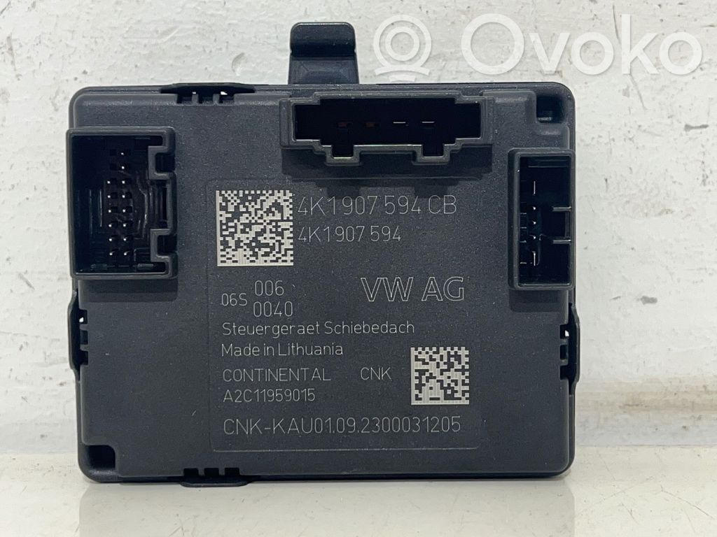 Volkswagen Taigo Other control units/modules 