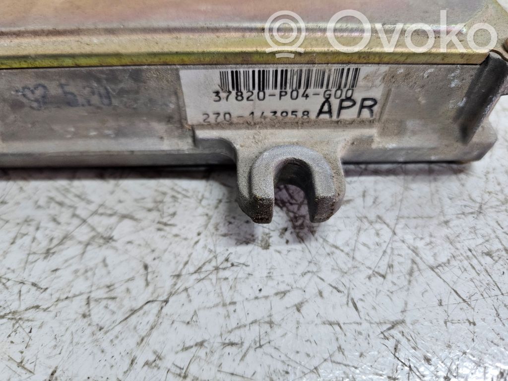 Engine control unit/module   37820P04G00,270143958APR