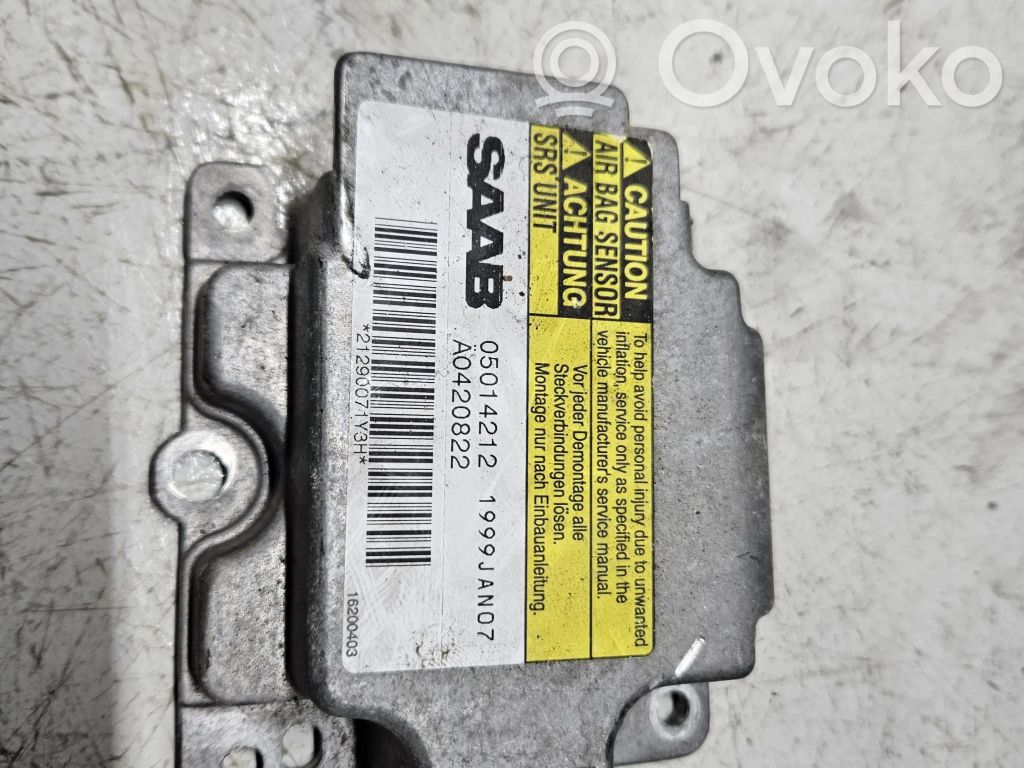 Saab 9-5 Airbag control unit/module 