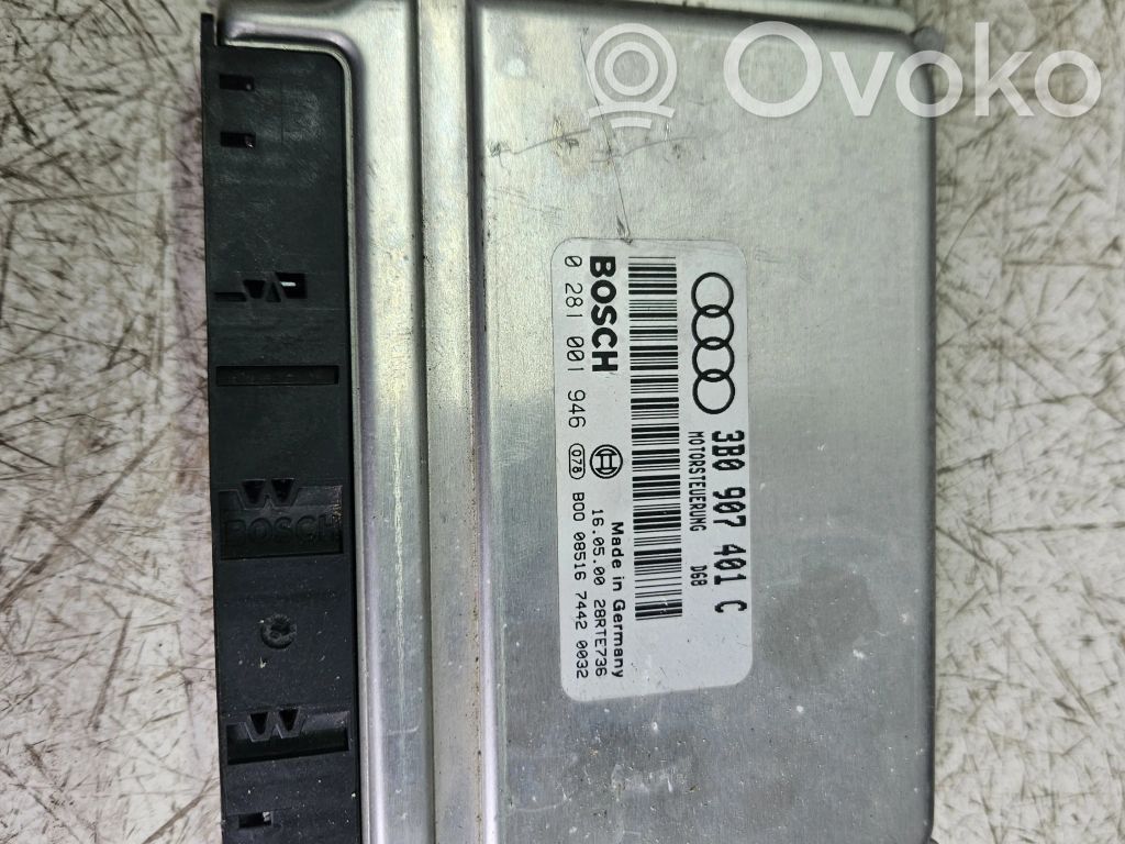 Volkswagen PASSAT B5 Engine control unit/module 