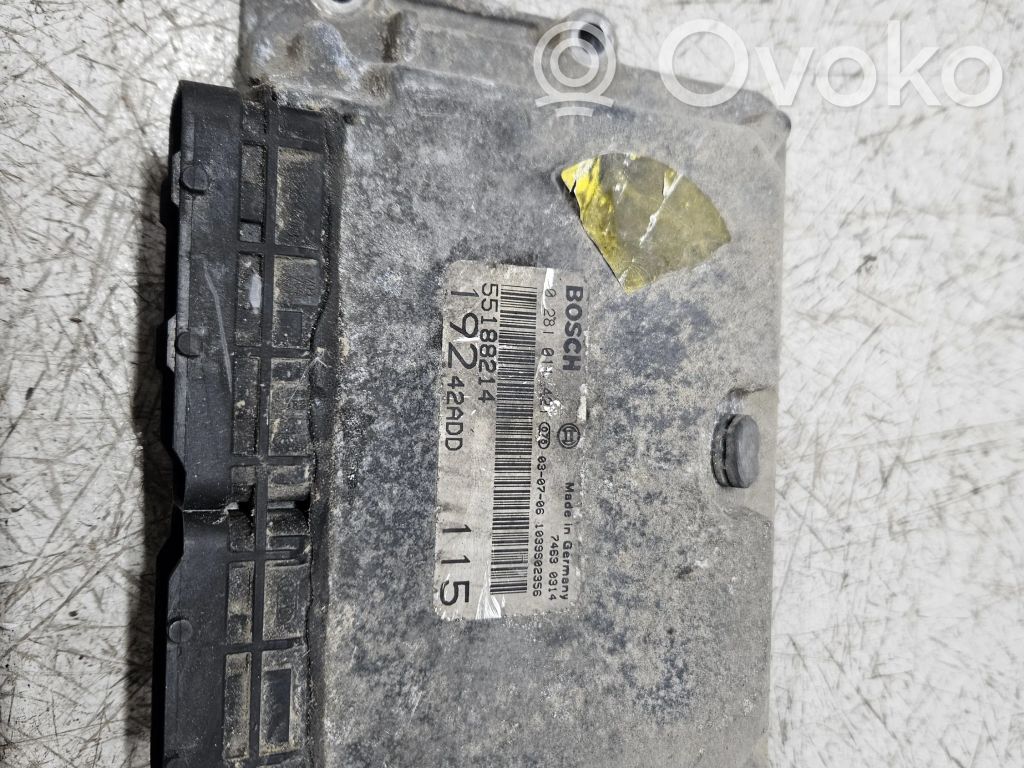Fiat Stilo Engine control unit/module 