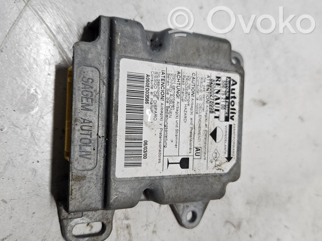 Renault Master II Airbag control unit/module 