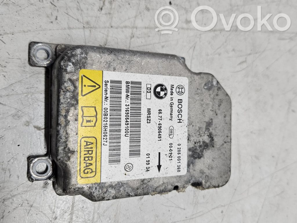 BMW 3 E46 Unidad de control/módulo del Airbag 