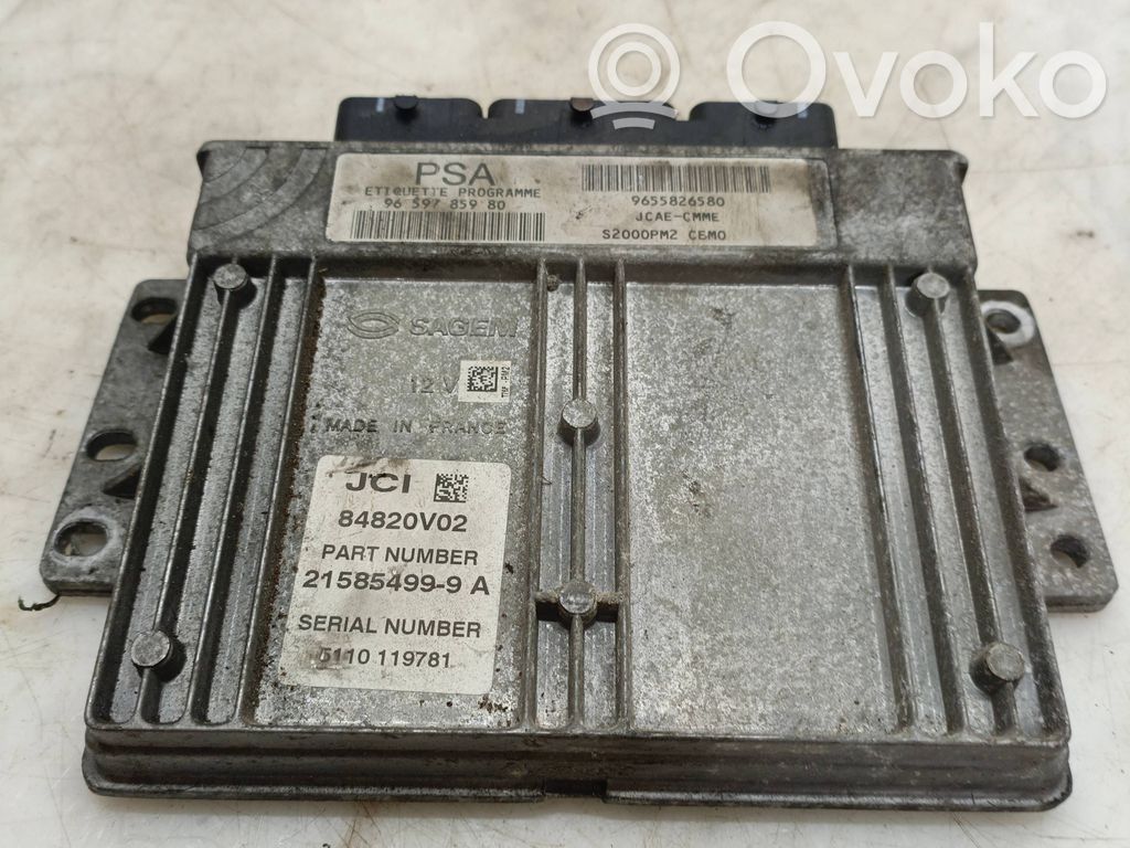 Citroen Xsara Picasso Engine control unit/module 