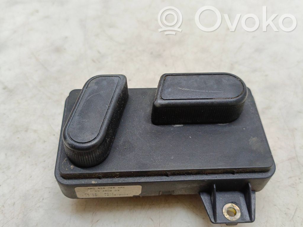 Audi A6 Allroad C5 Interruptor de control del asiento 