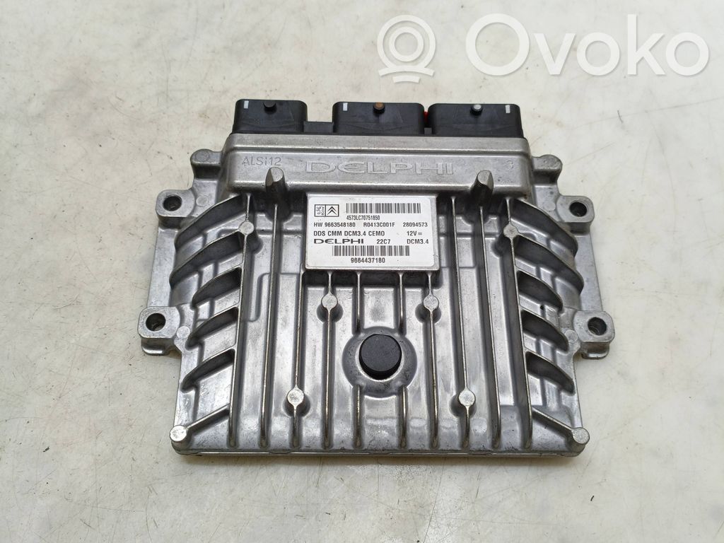 Citroen C4 I Picasso Engine control unit/module 