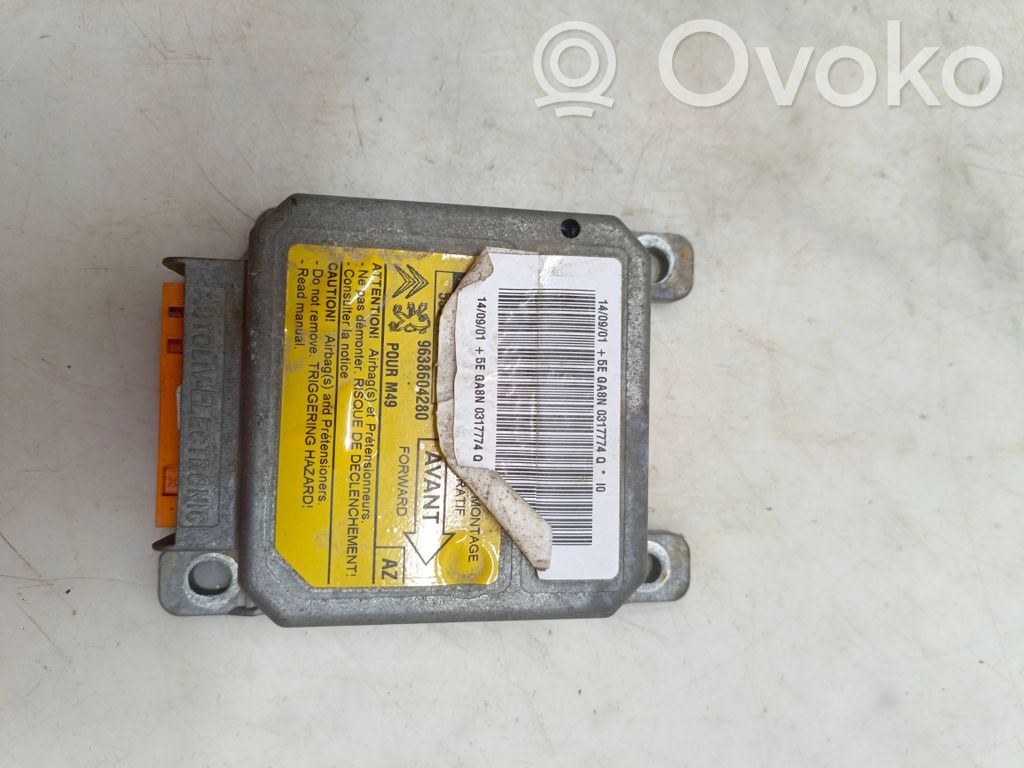 Citroen Berlingo Airbag control unit/module 