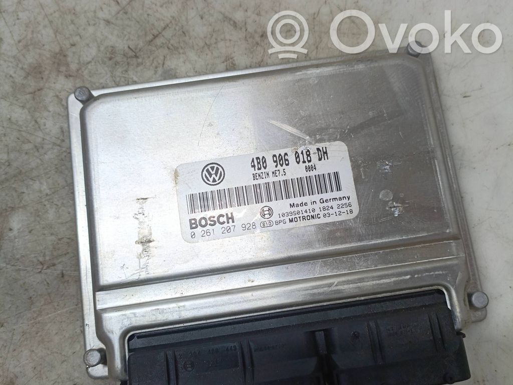Engine control unit/module   4B0906018DH,0261207928,1039S01410